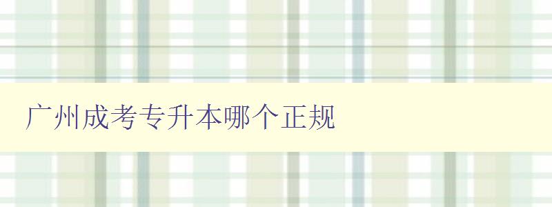 廣州成考專升本哪個(gè)正規(guī) 選擇正規(guī)的成考專升本培訓(xùn)機(jī)構(gòu)的方法 廣州成考專升本哪個(gè)正規(guī) 選擇正規(guī)的成考專升本培訓(xùn)機(jī)構(gòu)的方法