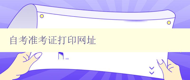 自考準(zhǔn)考證打印網(wǎng)址 詳細(xì)介紹自考準(zhǔn)考證打印網(wǎng)址的使用方法 自考準(zhǔn)考證打印網(wǎng)址 詳細(xì)介紹自考準(zhǔn)考證打印網(wǎng)址的使用方法